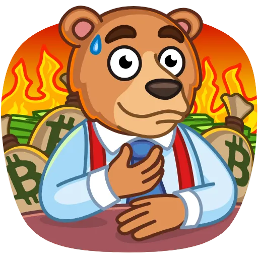 Стикер 16 Bear & Bull