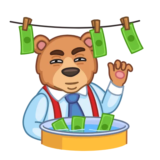 Стикер 30 Bear & Bull
