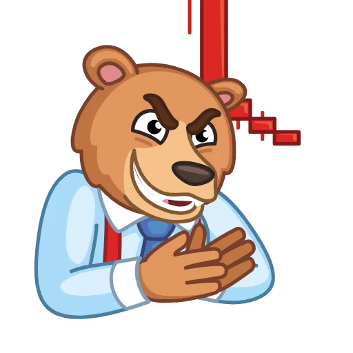 Стикер 18 Bear & Bull