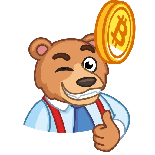 Стикер 6 Bear & Bull