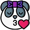 Стикер 39 🐻 Bear Emoji - смайлы с медвежьими эмоциями