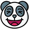 Стикер 32 🐻 Bear Emoji - смайлы с медвежьими эмоциями