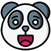 Стикер 36 🐻 Bear Emoji - смайлы с медвежьими эмоциями
