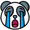 Стикер 33 🐻 Bear Emoji - смайлы с медвежьими эмоциями