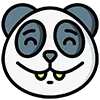Стикер 38 🐻 Bear Emoji - смайлы с медвежьими эмоциями