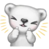 🤩 Эмодзи «⠀ ⠀ ⠀ ⠀ Медведь» для Telegram