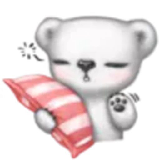 🤩 Эмодзи «⠀ ⠀ ⠀ ⠀ Медведь» для Telegram