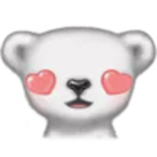🤩 Эмодзи «⠀ ⠀ ⠀ ⠀ Медведь» для Telegram