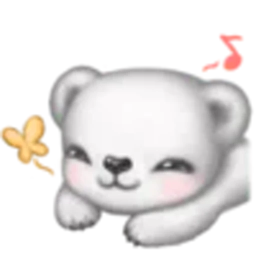 🤩 Эмодзи «⠀ ⠀ ⠀ ⠀ Медведь» для Telegram