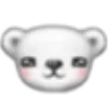 🤩 Эмодзи «⠀ ⠀ ⠀ ⠀ Медведь» для Telegram
