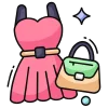👗 Эмодзи «красота и мода» для Telegram