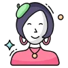 💅 Эмодзи «красота и мода» для Telegram