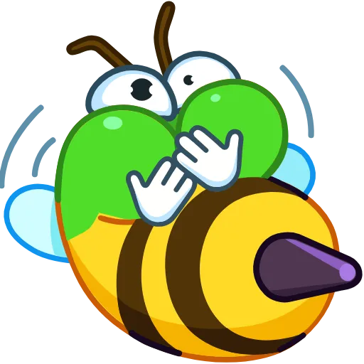 Стикер 18 Bee