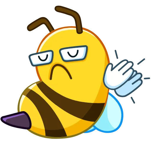 Стикер 6 Bee