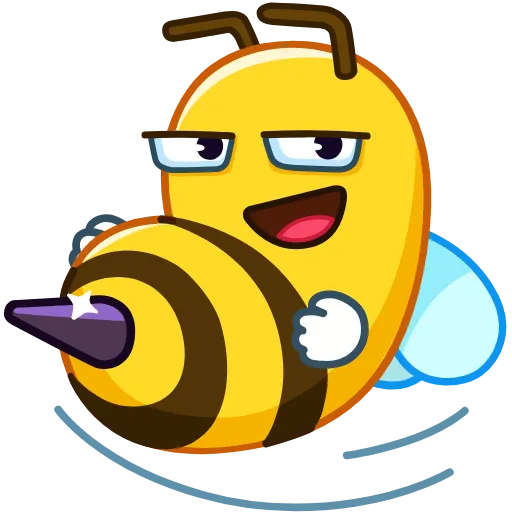 Стикер 10 Bee