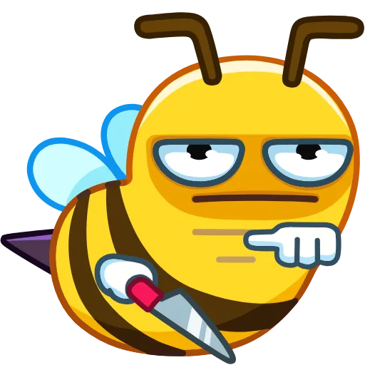Стикер 15 Bee