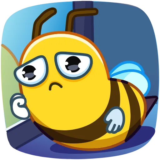 Стикер 22 Bee