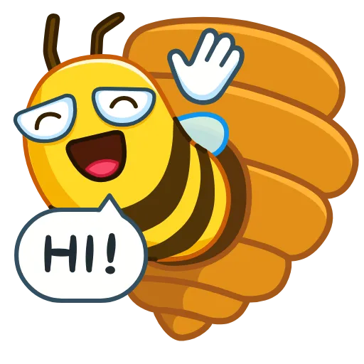 Стикер 5 Bee