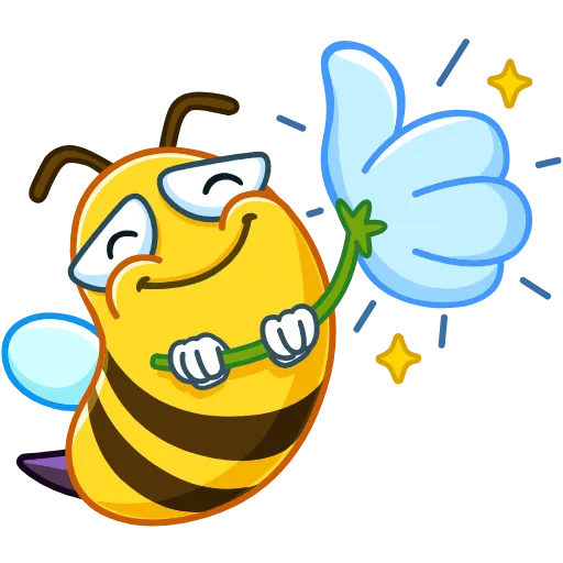 Стикер 3 Bee