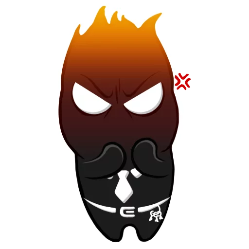 👿 Стикер «Beholder» для Telegram