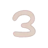 Стикер 34 Beige aesthetic