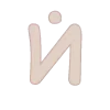 Стикер 36 Beige aesthetic