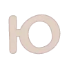 Стикер 56 Beige aesthetic