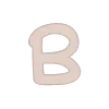 Стикер 29 Beige aesthetic