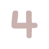Стикер 60 Beige aesthetic