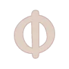 Стикер 46 Beige aesthetic