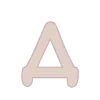 Стикер 30 Beige aesthetic
