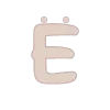 Стикер 32 Beige aesthetic