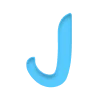 🔠 Эмодзи «Голубые буквы, русские и английские» для Telegram