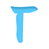 🔠 Эмодзи «Голубые буквы, русские и английские» для Telegram