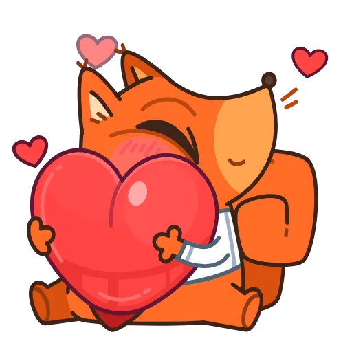 🤩 Стикер «Белка-клерк» для Telegram