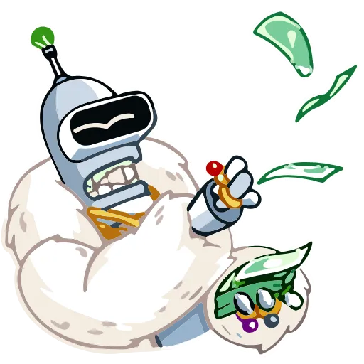Стикер 25 Bender