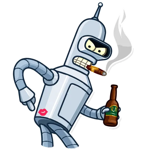 Стикер 40 Bender