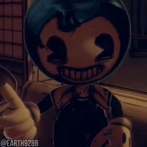 😂 Стикер «Bendy And The Ink Machine» для Telegram