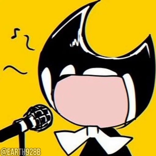 😈 Стикер «Bendy And The Ink Machine» для Telegram