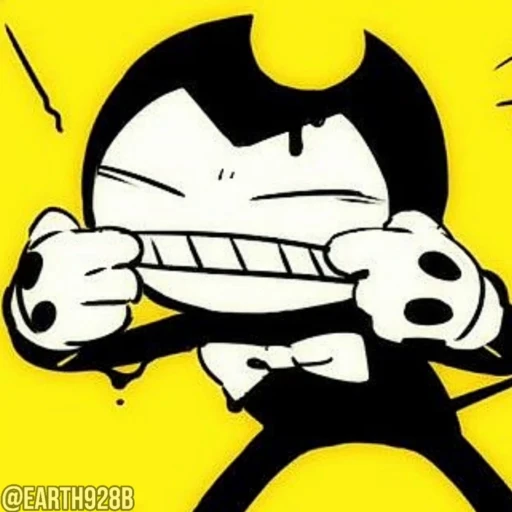 🥵 Стикер «Bendy And The Ink Machine» для Telegram
