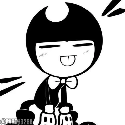 😈 Стикер «Bendy And The Ink Machine» для Telegram