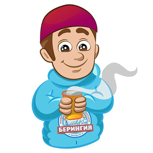 ☕️ Стикер «Beringia» для Telegram