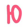 🍓 Эмодзи «Ягодка - розовые буквы» для Telegram