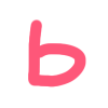 🍓 Эмодзи «Ягодка - розовые буквы» для Telegram