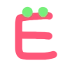 🍓 Эмодзи «Ягодка - розовые буквы» для Telegram