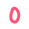 🍓 Эмодзи «Ягодка - розовые буквы» для Telegram
