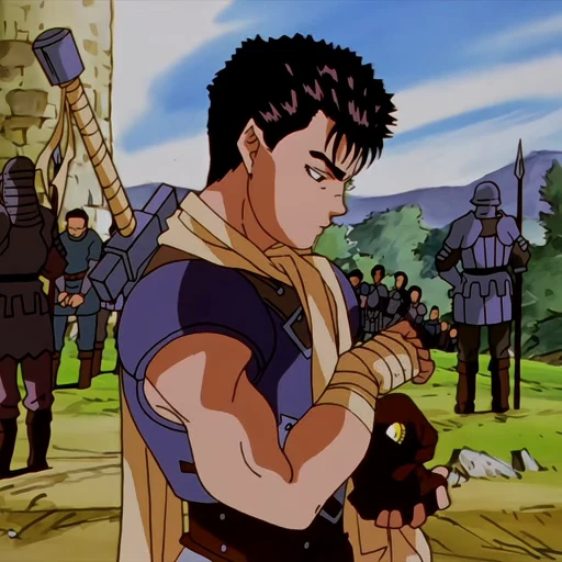 🙄 Стикер «Berserk Old» для Telegram