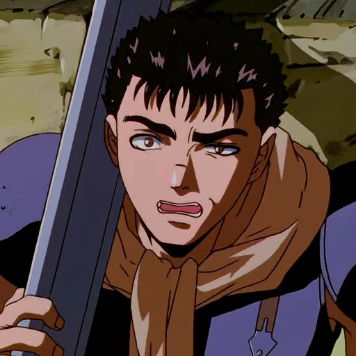 🤨 Стикер «Berserk Old» для Telegram