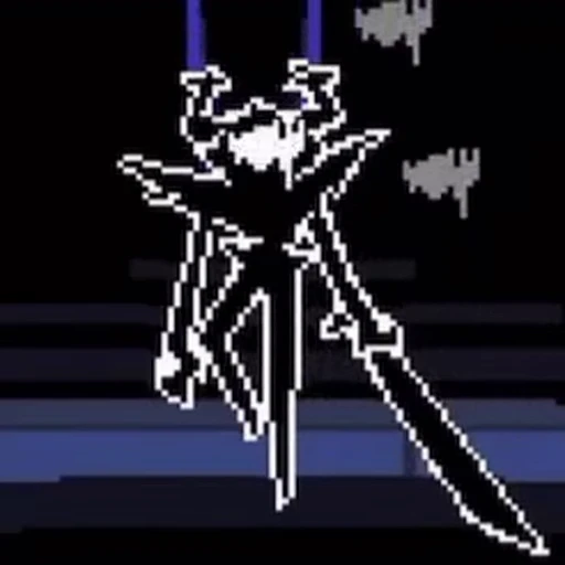 🤩 Стикер «Roaring Knight Deltarune» для Telegram