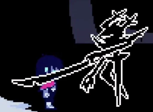 🤩 Стикер «Roaring Knight Deltarune» для Telegram